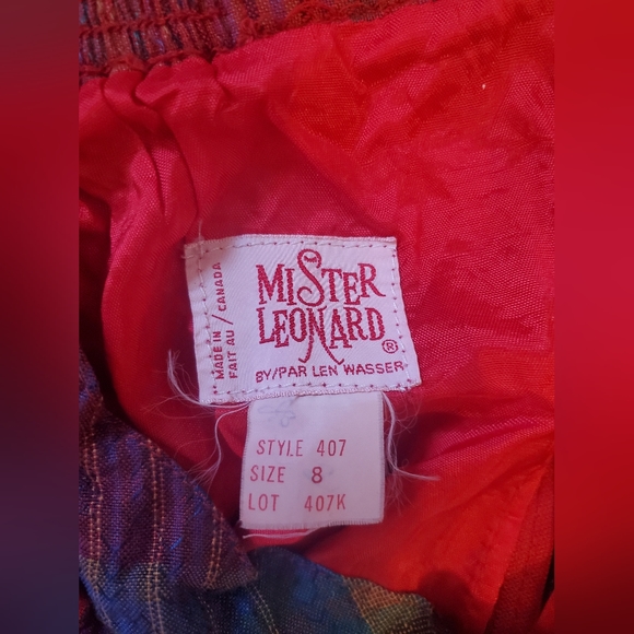 Vintage Mister Leonard Skirt, size small - Picture 3 of 3